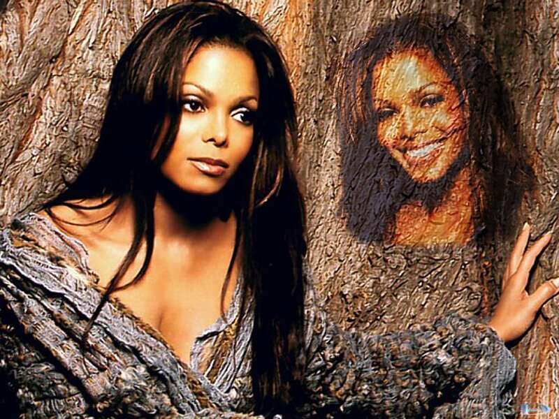 woman with tree portrait
