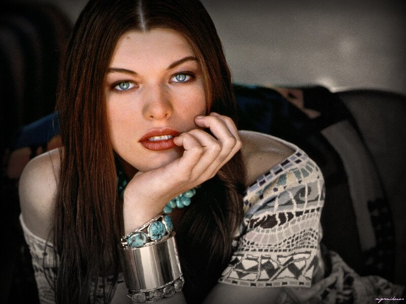 woman with turquoise jewelry