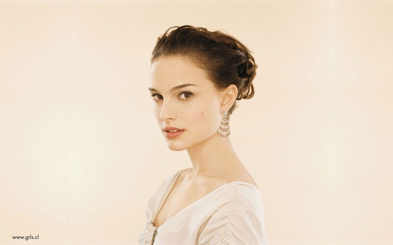 Woman with Updo Hairstyle — Beige, Serene, Photograph