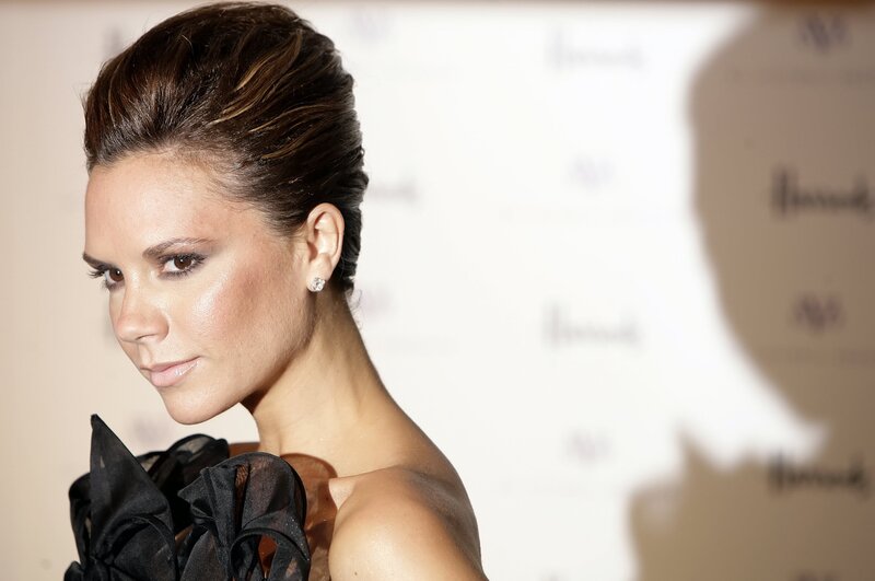 Woman with Updo Hairstyle — Black, Formal, Photograph