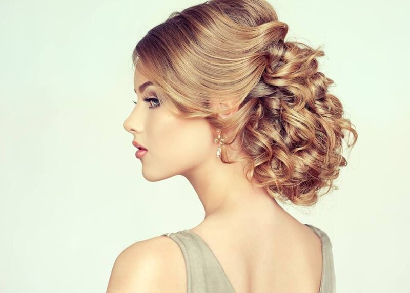 Woman with Updo Hairstyle — Blonde, Elegant
