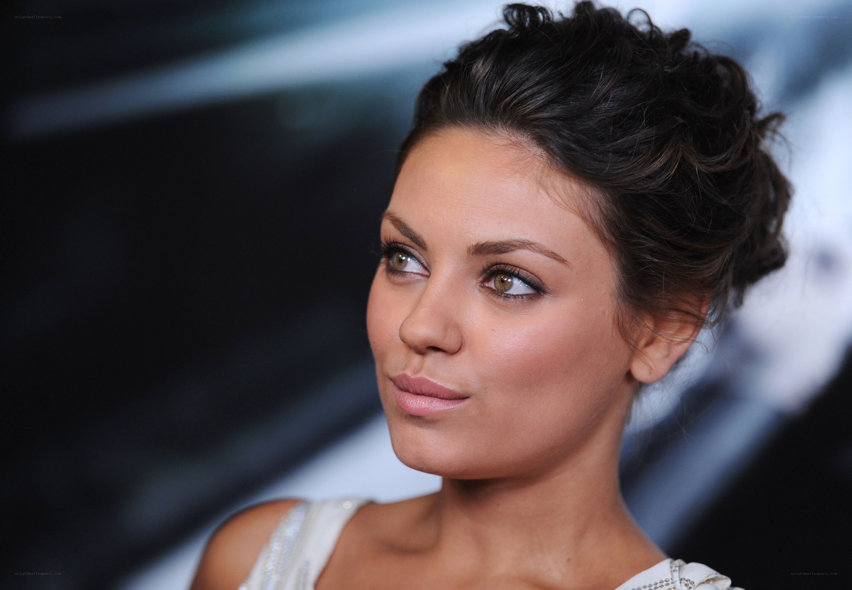 woman with updo hairstyle
