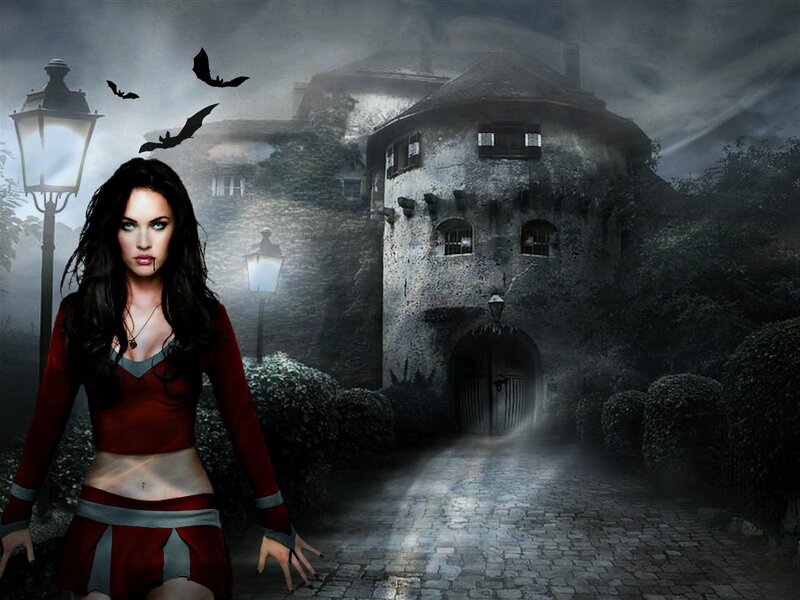 Woman with Vampire Traits