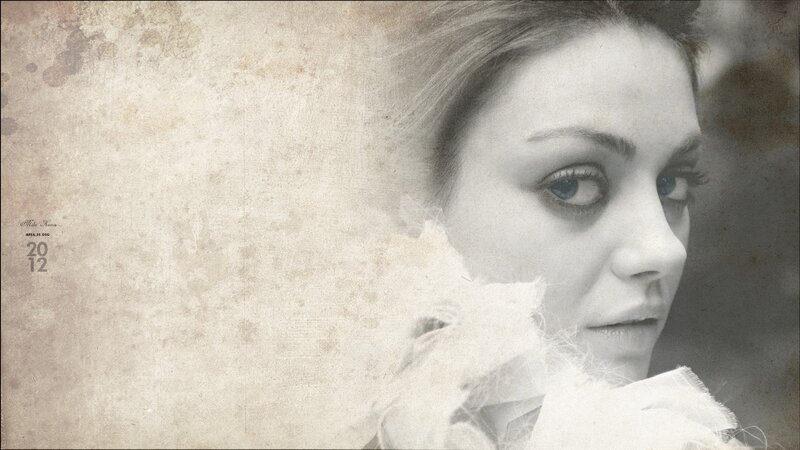 woman with vintage filter