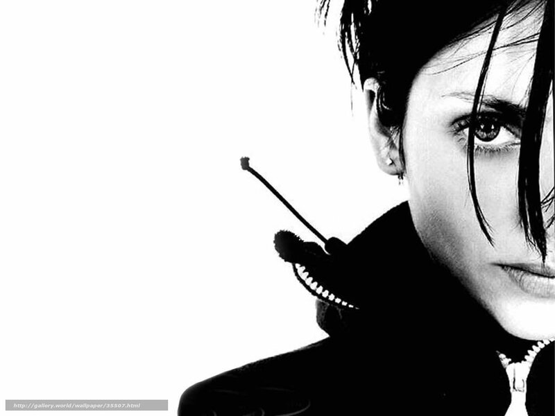 woman with walkie-talkie