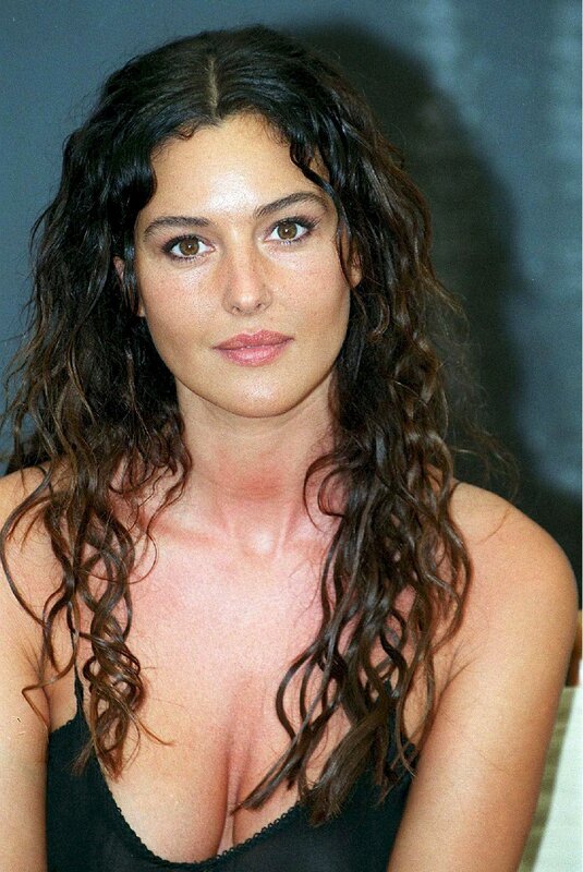 woman with wavy hair