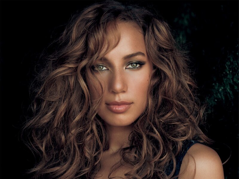 woman with wavy hair