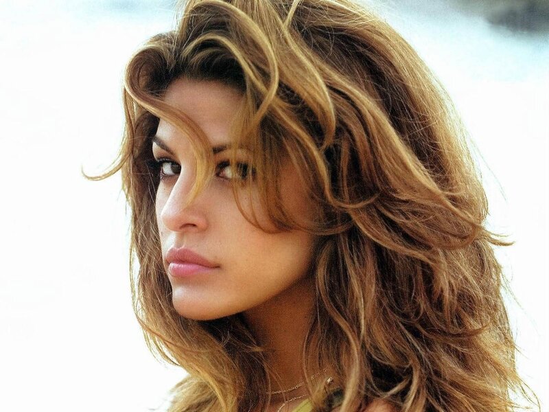 woman with wavy hair