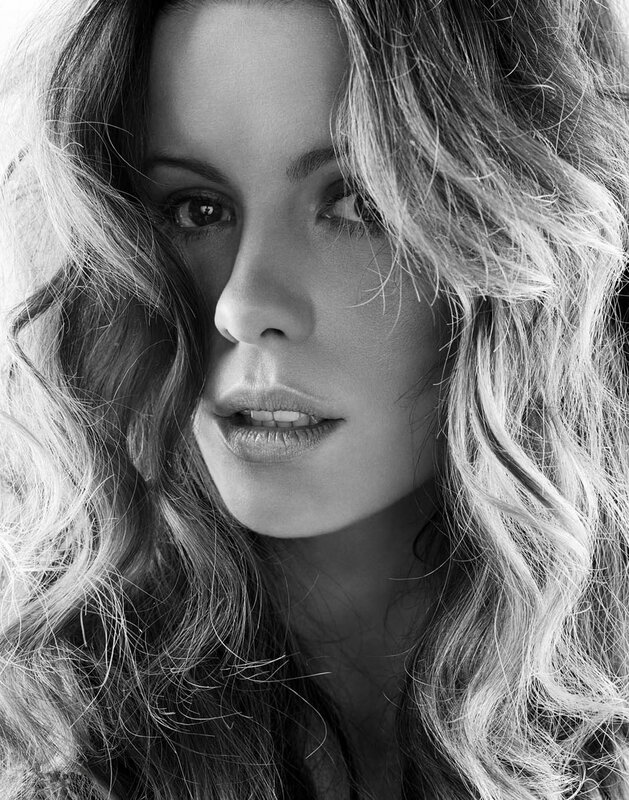 woman with wavy hair