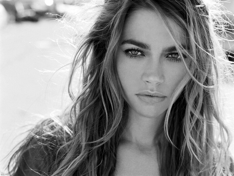 woman with wavy hair