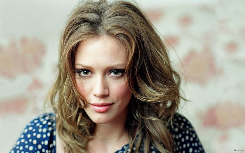 woman with wavy hair