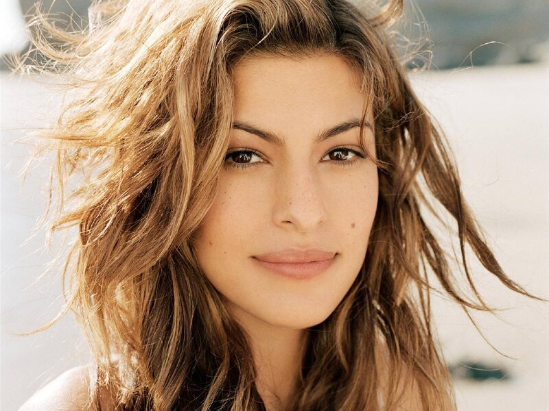 woman with wavy hair