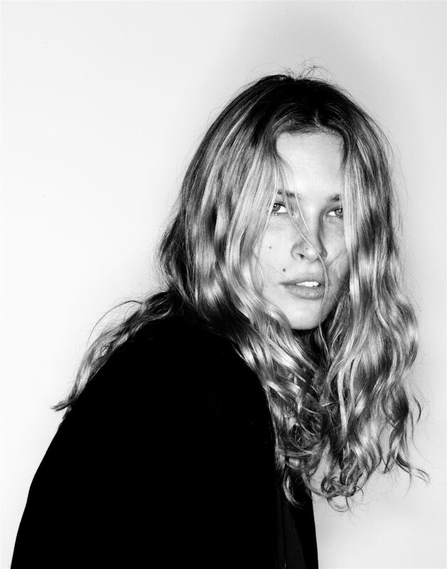 woman with wavy hair