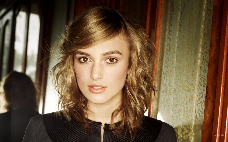 woman with wavy hair