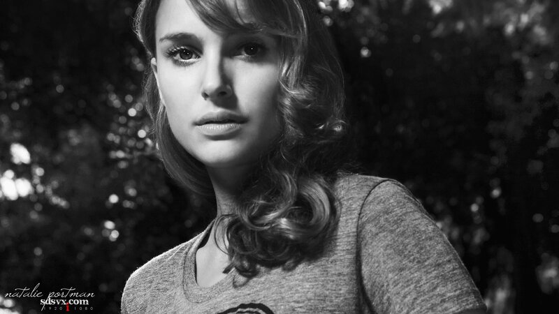 Woman with Wavy Hair — Black, Dramatic, Photograph, Trees