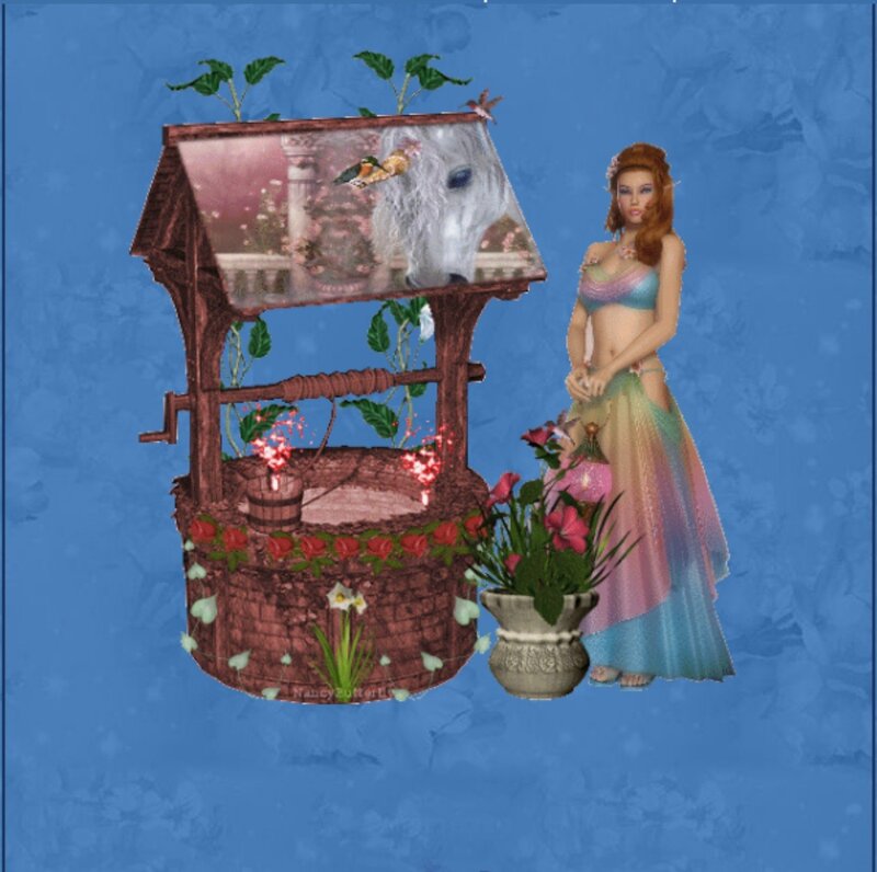 Woman with Well