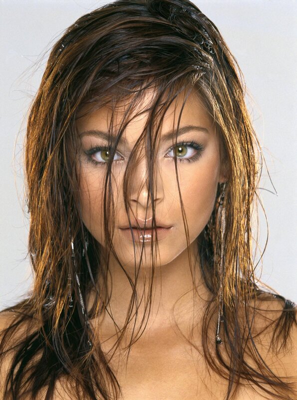 woman with wet hair