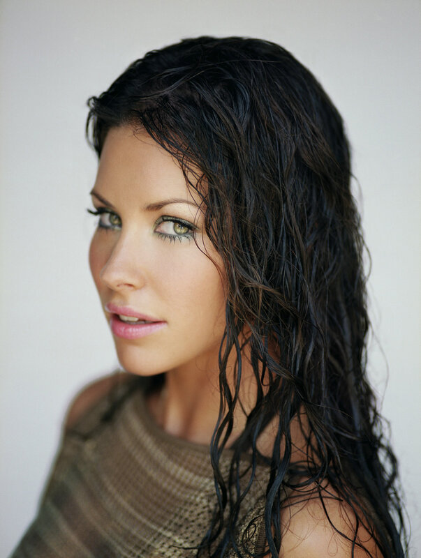 woman with wet hair