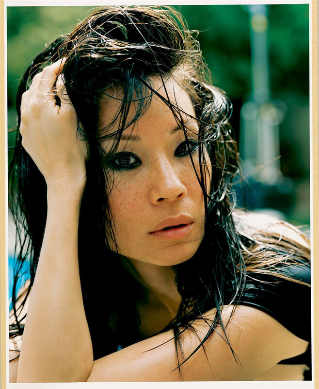 woman with wet hair
