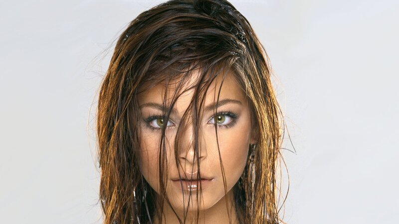 woman with wet hair