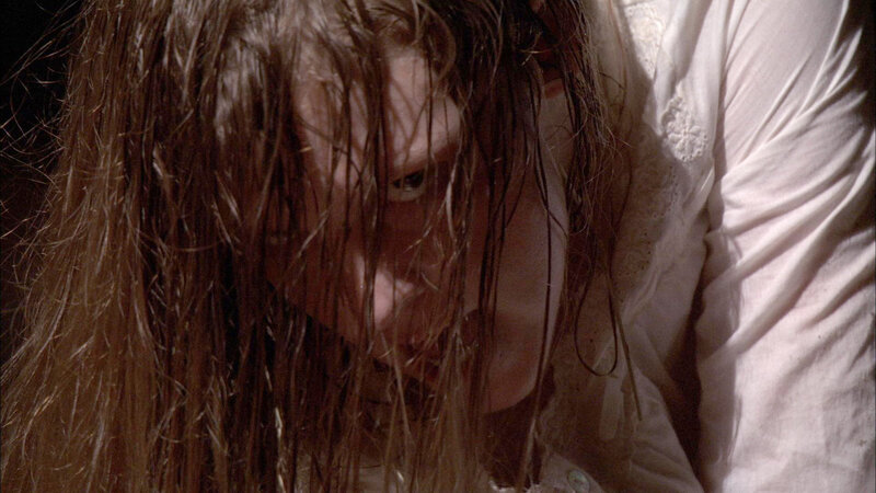 Woman with Wet Hair — Brown, Dramatic, Photograph, Wet Hair, White Shirt
