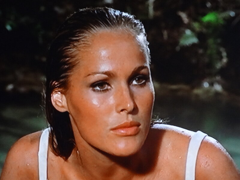 Woman with Wet Hair — Brown, Dramatic, Photograph, White Top