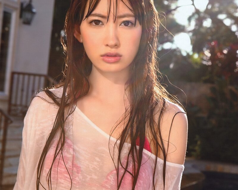 Woman with Wet Hair — Brown, Natural, Afternoon, Photograph, Wet Hair