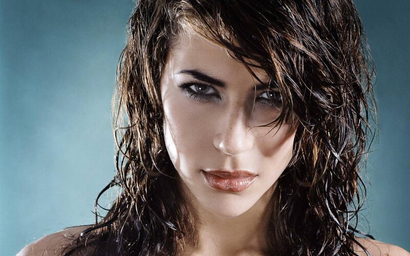 Woman with Wet Hair — Makeup