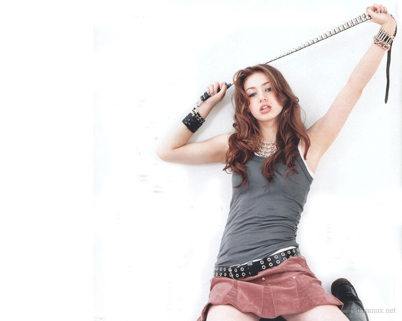 woman with whip