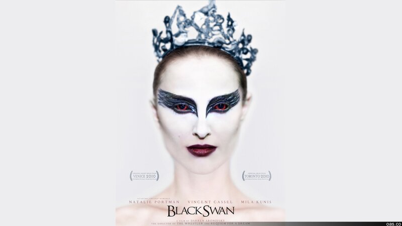 Woman with White Face Paint — Dramatic, Photograph