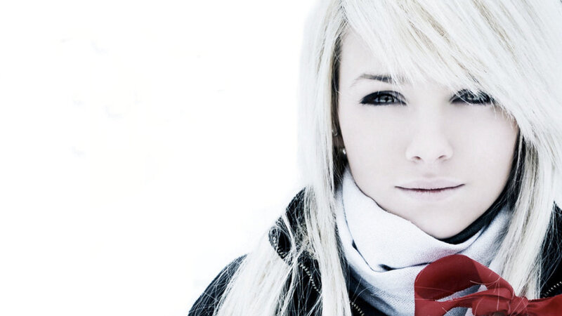 Woman with White Hair — Cold