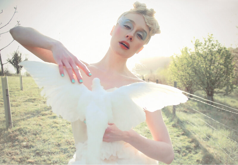 Woman with White Wings — Ethereal