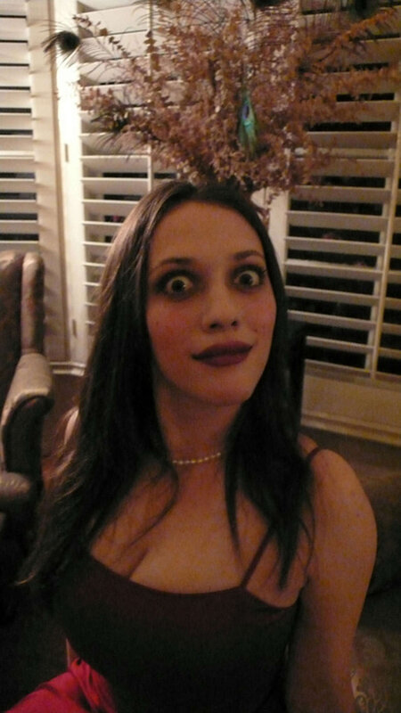 woman with wide eyes