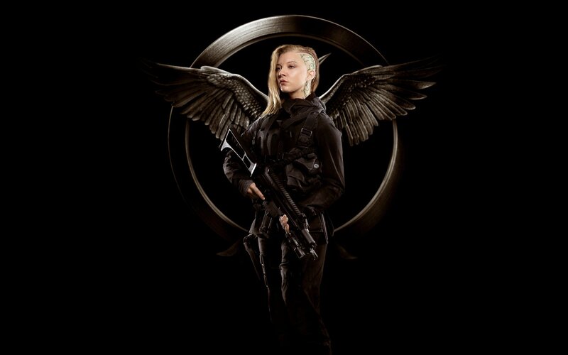 Woman with Wings Holding Gun