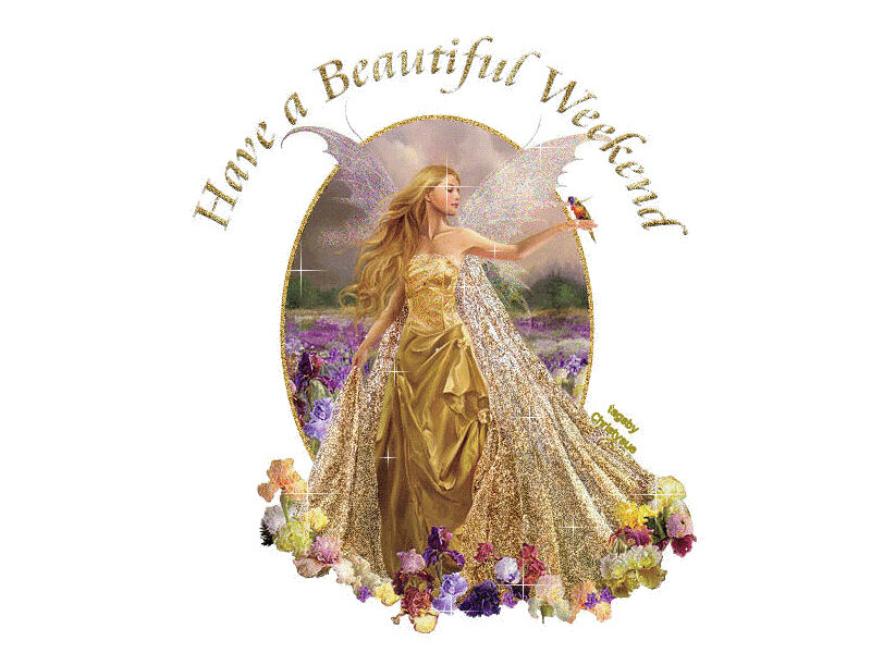 Woman with Wings in Field