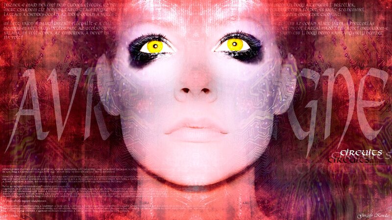 Woman with Yellow Eyes — Red