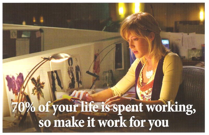 Woman Working at Desk