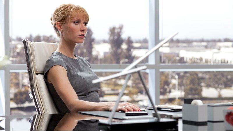 woman working at office desk