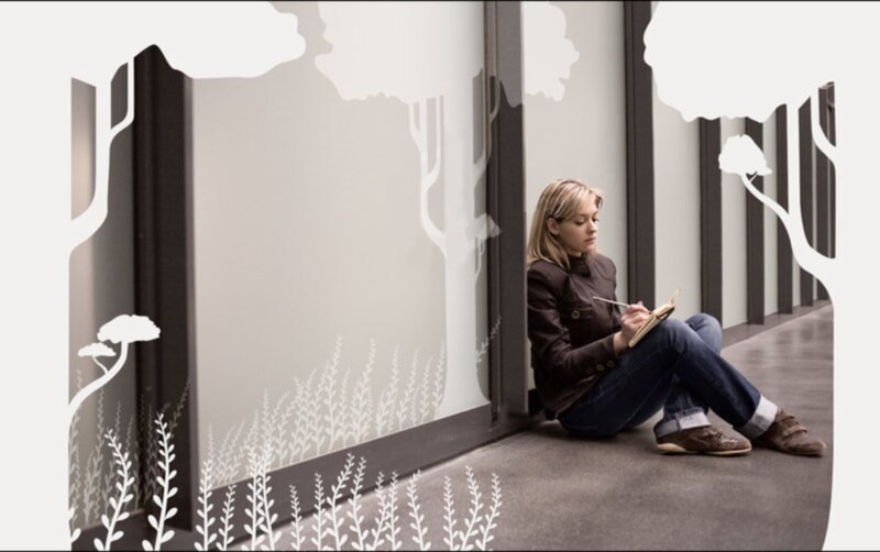 woman writing in notebook