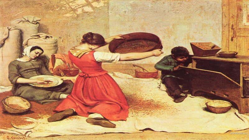 Women and child in a kitchen