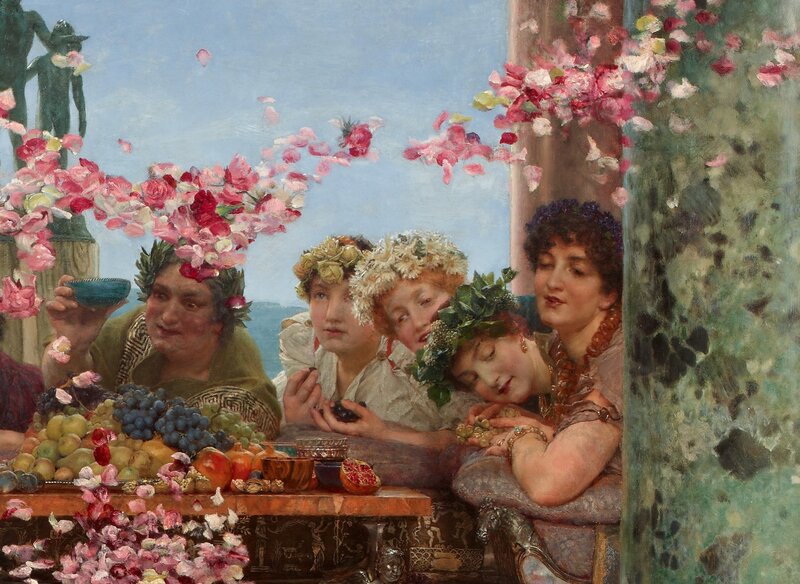Women at a Feast