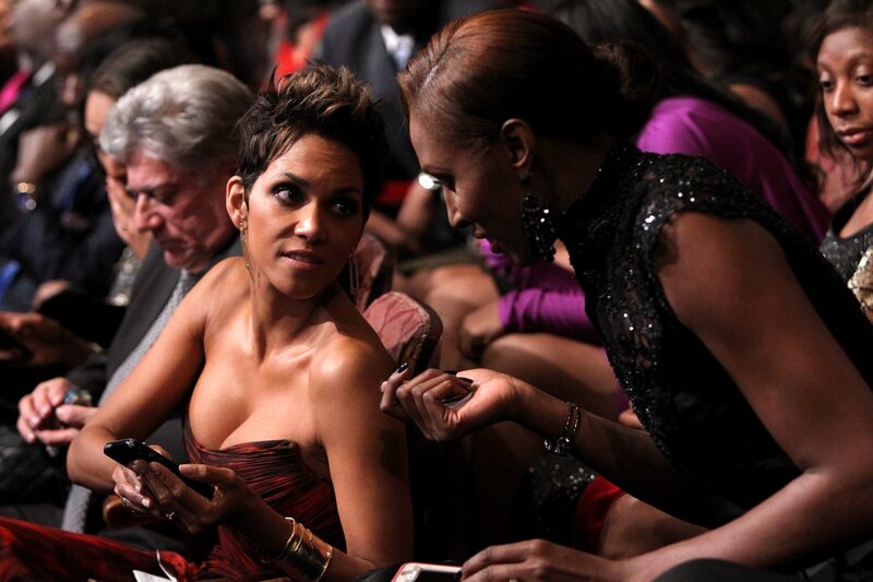 Women at a formal event