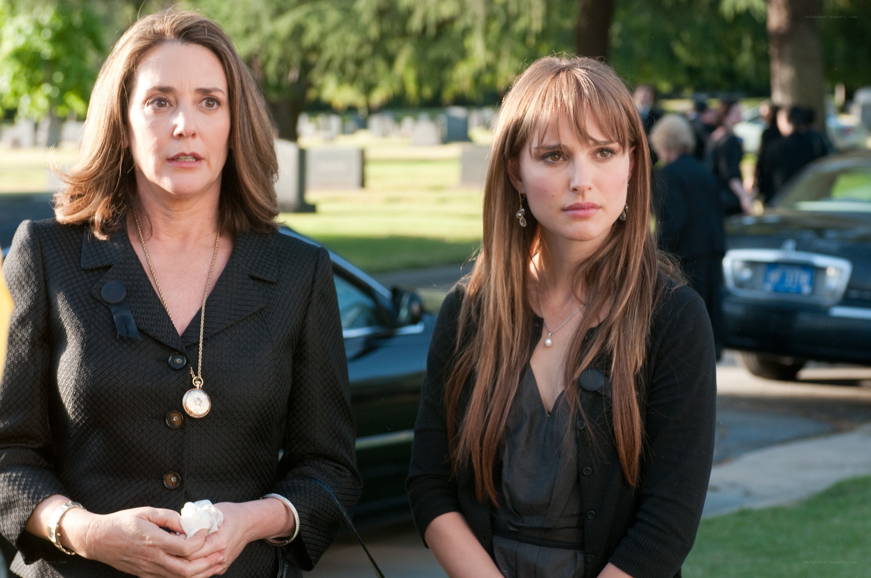 Women at a funeral