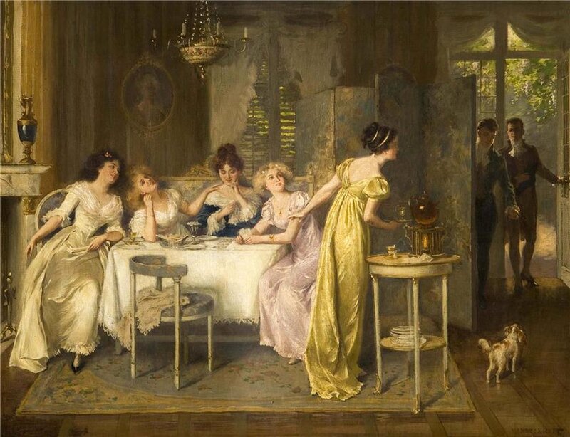 Women at a Tea Party