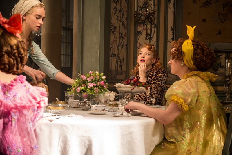 Women at a Tea Table — Yellow, Dramatic