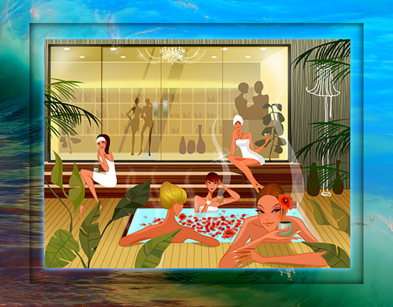Women at Spa Resort