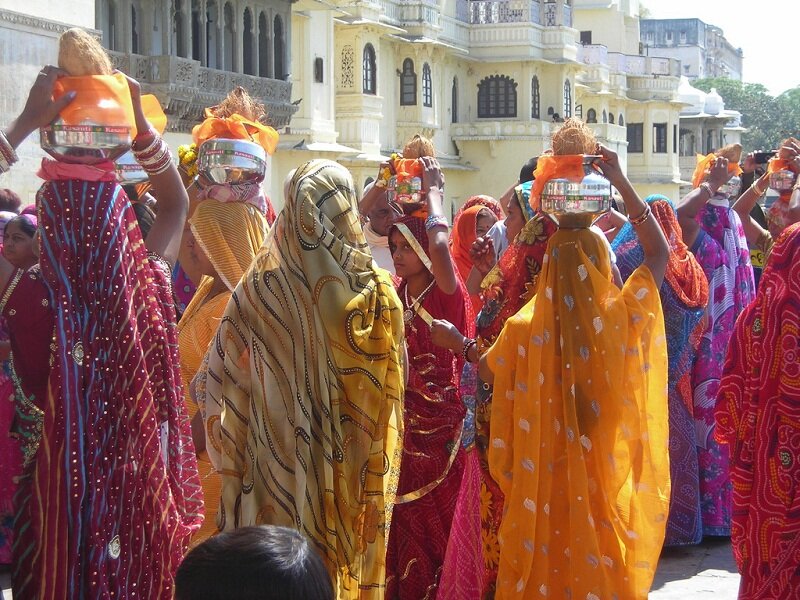 Women Carrying Pots