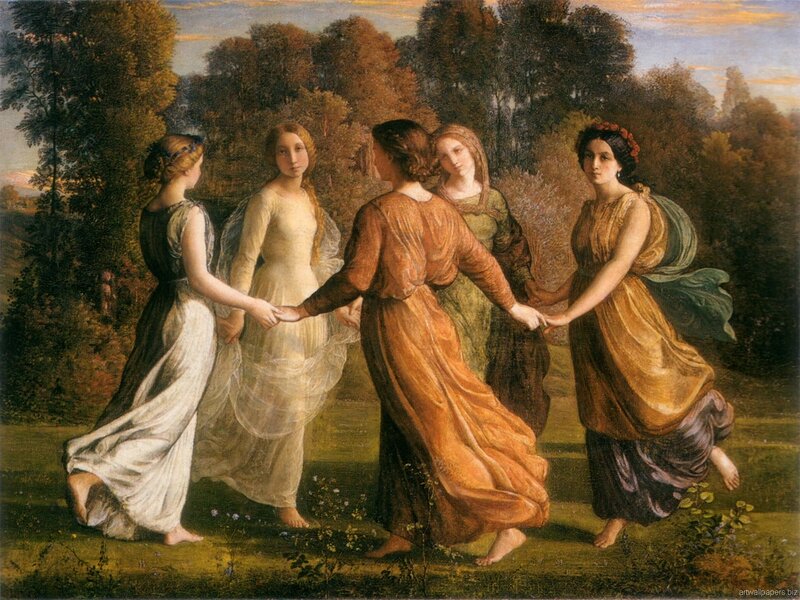 Women Dancing in a Circle
