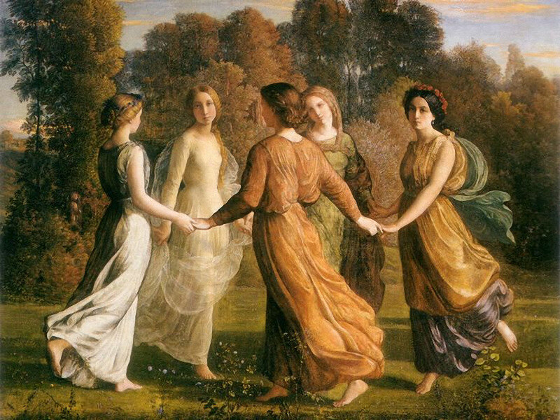 Women Dancing in Circle