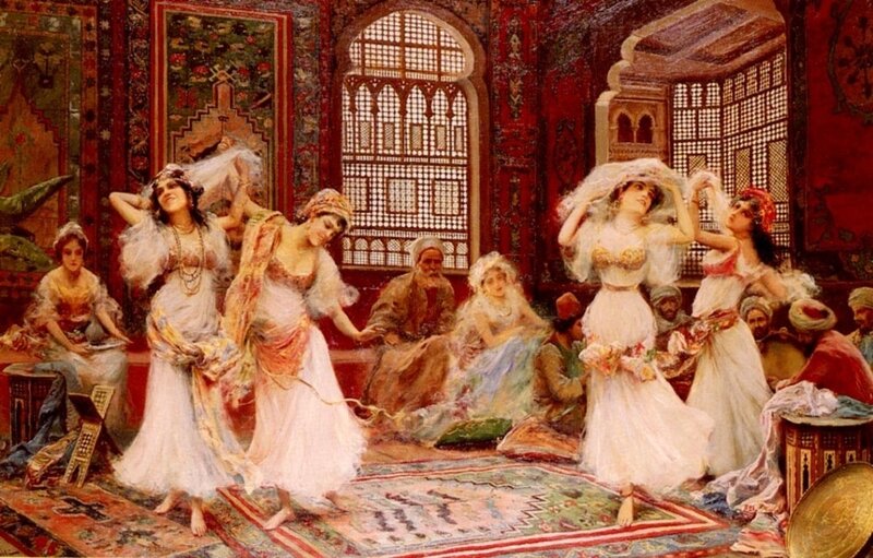 Women Dancing in Harem
